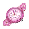 Montre FLIK FLAK pattern paradise enfant bracelet pet recycle rose