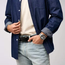 Montre FOSSIL autocross homme bracelet acier inoxydable