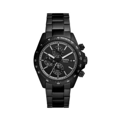 Montre FOSSIL autocross homme bracelet acier inoxydable noir