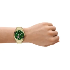 Montre FOSSIL automatic homme automatique, bracelet acier inoxydable doré