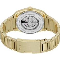 Montre FOSSIL automatic homme automatique, bracelet acier inoxydable doré