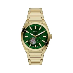 Montre FOSSIL automatic homme automatique, bracelet acier inoxydable doré