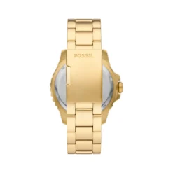Montre FOSSIL Blue homme bracelet acier doré