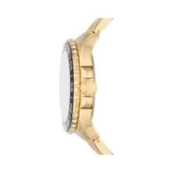 Montre FOSSIL Blue homme bracelet acier doré