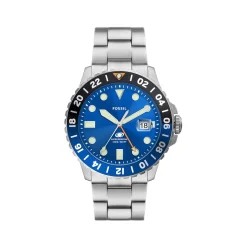 Montre FOSSIL Blue homme bracelet acier