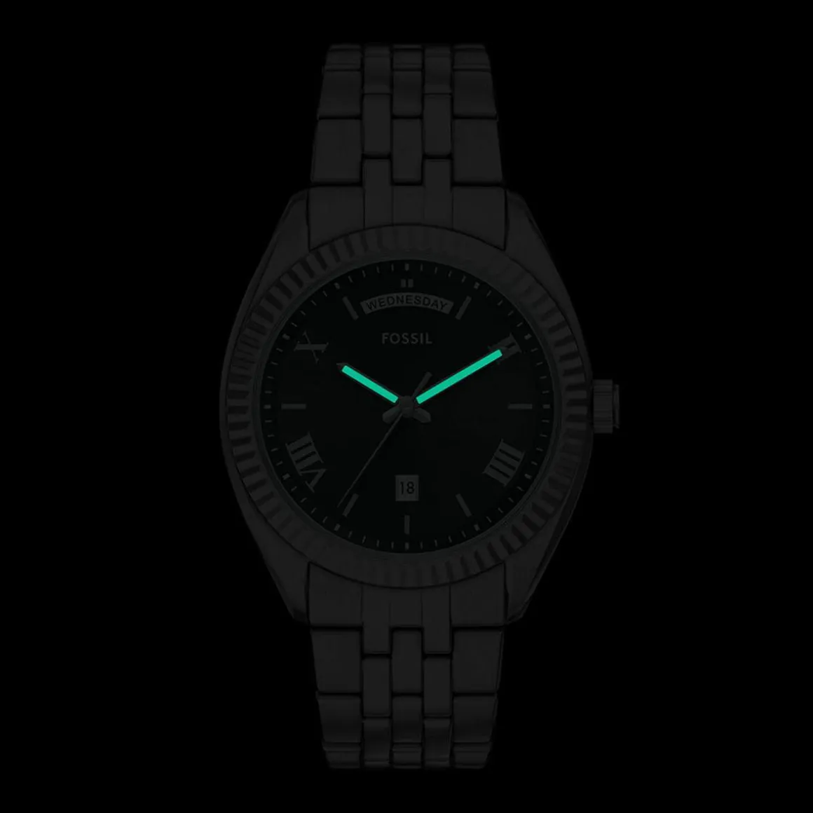 Montre FOSSIL campbell homme bracelet acier inoxydable