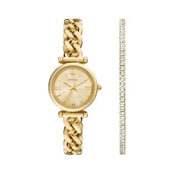 Montre FOSSIL carlie mini femme bracelet acier inoxydable doré