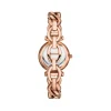 Montre FOSSIL carlie mini femme bracelet acier inoxydable doré rose