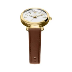 Montre FOSSIL carlie mini femme bracelet cuir marron