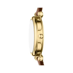 Montre FOSSIL carlie mini femme bracelet cuir marron