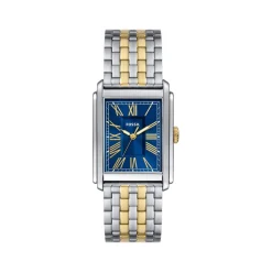 Montre FOSSIL carraway homme bracelet acier inoxydable bicolore