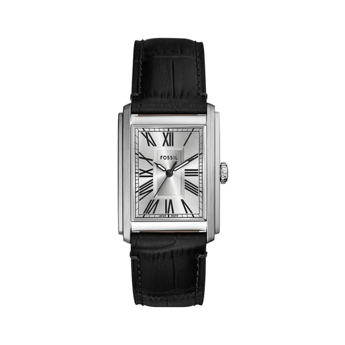 Montre FOSSIL carraway homme bracelet cuir noir