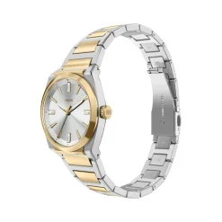 Montre FOSSIL everett femme bracelet acier inoxydable bicolore jaune