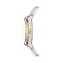 Montre FOSSIL everett femme bracelet acier inoxydable bicolore jaune
