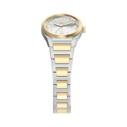 Montre FOSSIL everett femme bracelet acier inoxydable bicolore jaune