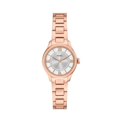 Montre FOSSIL gilmore femme bracelet acier inoxydable doré rose