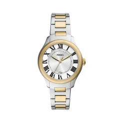 Montre FOSSIL gilmore femme bracelet acier inoxydable bicolore