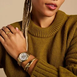 Montre FOSSIL gilmore femme bracelet acier inoxydable doré