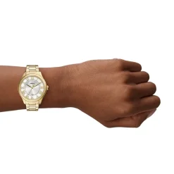 Montre FOSSIL gilmore femme bracelet acier inoxydable doré