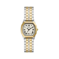 Montre FOSSIL harlow femme bracelet acier inoxydable bicolore
