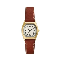 Montre FOSSIL harlow femme bracelet cuir marron