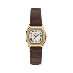 Montre FOSSIL harlow femme bracelet cuir marron