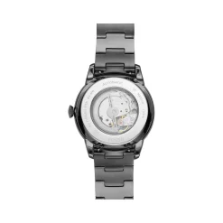Montre FOSSIL homme automatique bracelet acier gris anthracite