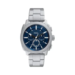 Montre FOSSIL machine homme bracelet acier inoxydable argent
