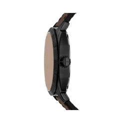 Montre FOSSIL machine homme bracelet cuir marron