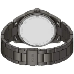 Montre FOSSIL pearson homme bracelet acier inoxydable gris anthracite