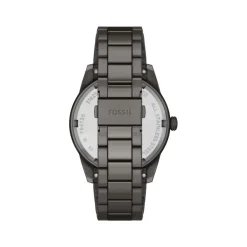 Montre FOSSIL pearson homme bracelet acier inoxydable gris anthracite
