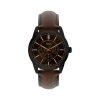 Montre FOSSIL pearson homme bracelet cuir marron