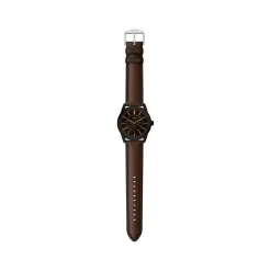 Montre FOSSIL pearson homme bracelet cuir marron