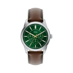 Montre FOSSIL pearson homme bracelet cuir marron