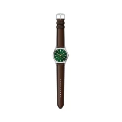 Montre FOSSIL pearson homme bracelet cuir marron