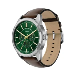 Montre FOSSIL pearson homme bracelet cuir marron