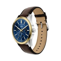 Montre FOSSIL pearson homme bracelet cuir marron