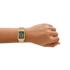 Montre FOSSIL raquel femme bracelet acier inoxydable doré