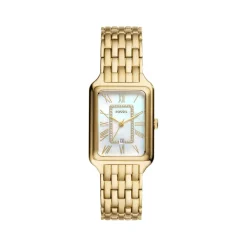 Montre FOSSIL raquel femme bracelet acier inoxydable doré cadran 26 mm