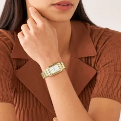 Montre FOSSIL raquel femme bracelet acier inoxydable doré cadran 23 mm