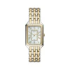 Montre fossil raquel femme bracelet acier inoxydable bicolore cadran 26mm