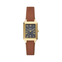 Montre FOSSIL raquel femme bracelet cuir marron