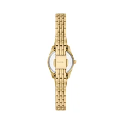 Montre FOSSIL scarlette femme bracelet acier inoxydable doré