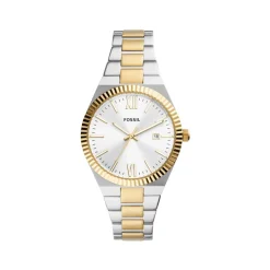 Montre FOSSIL Scarlette femme bracelet acier bicolore
