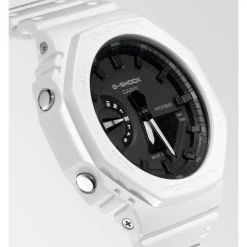 Montre G-SHOCK classic homme bracelet resine blanche