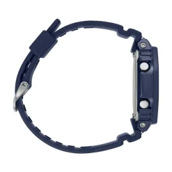 Montre G-SHOCK homme acier bracelet résine bleue