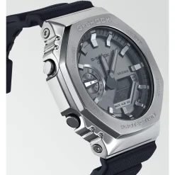 Montre G-SHOCK homme acier bracelet résine noire