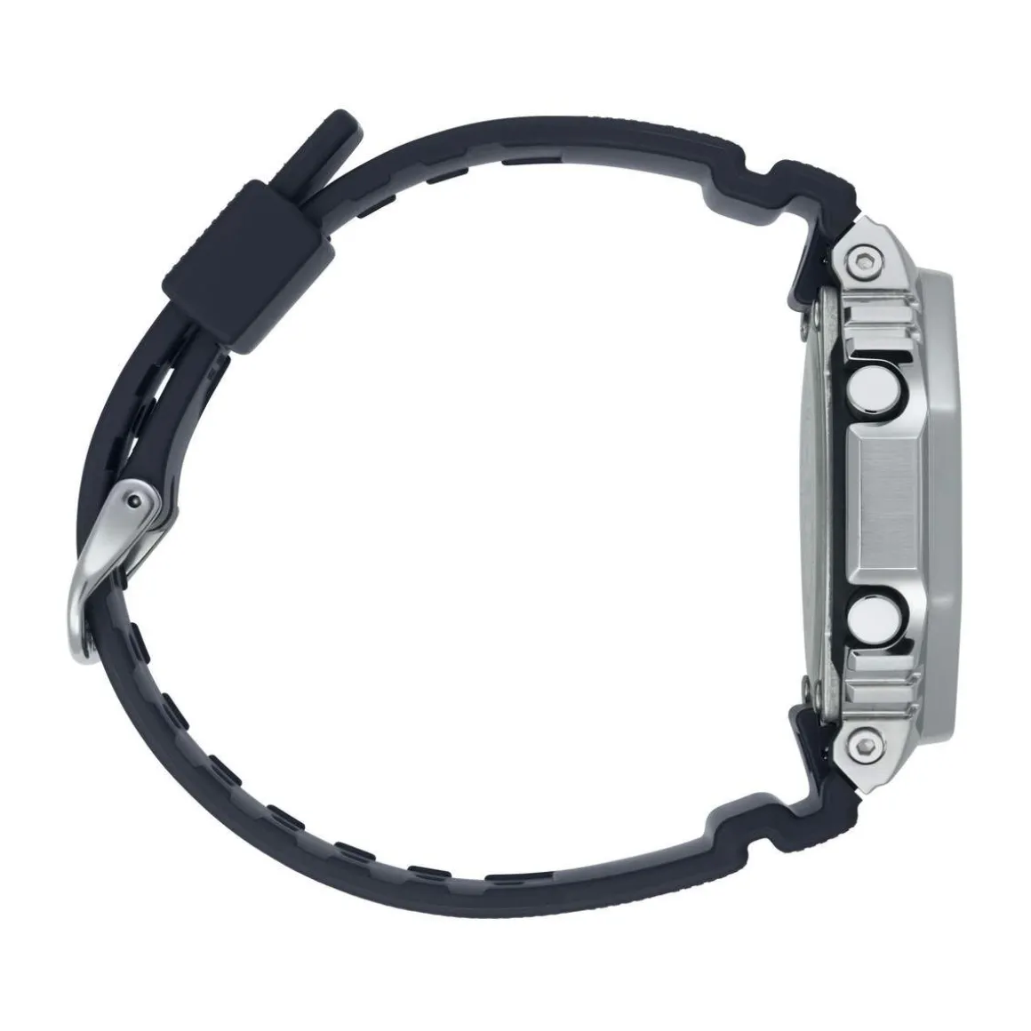Montre G-SHOCK homme acier bracelet résine noire