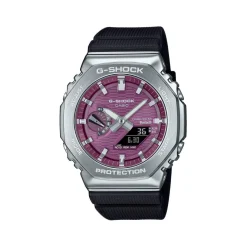 Montre G-SHOCK homme cadran violet bracelet resine noir
