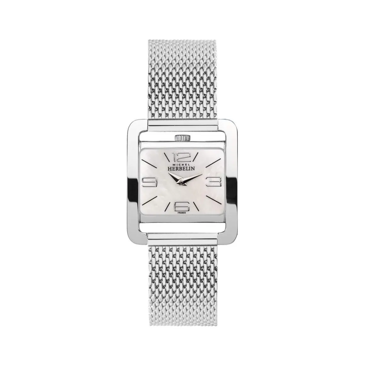 Montre Herbelin femme acier milanais